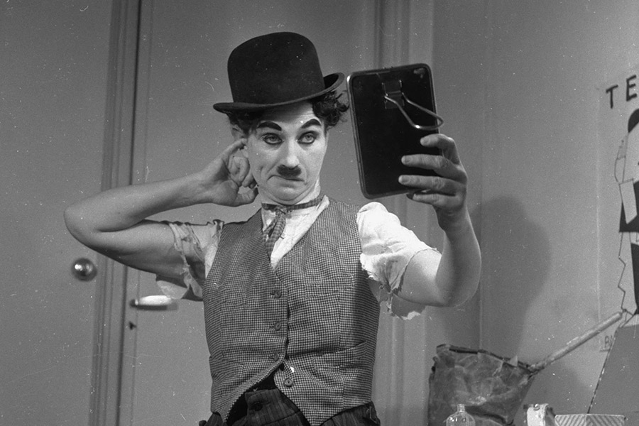Charlie Chaplin película muda